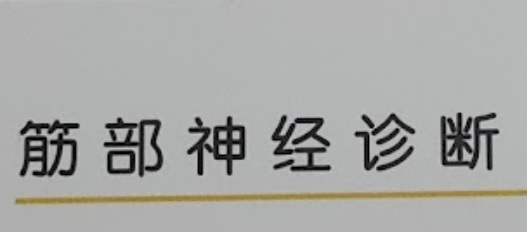推介: 金 筋部神经诊断 Body Wiremen